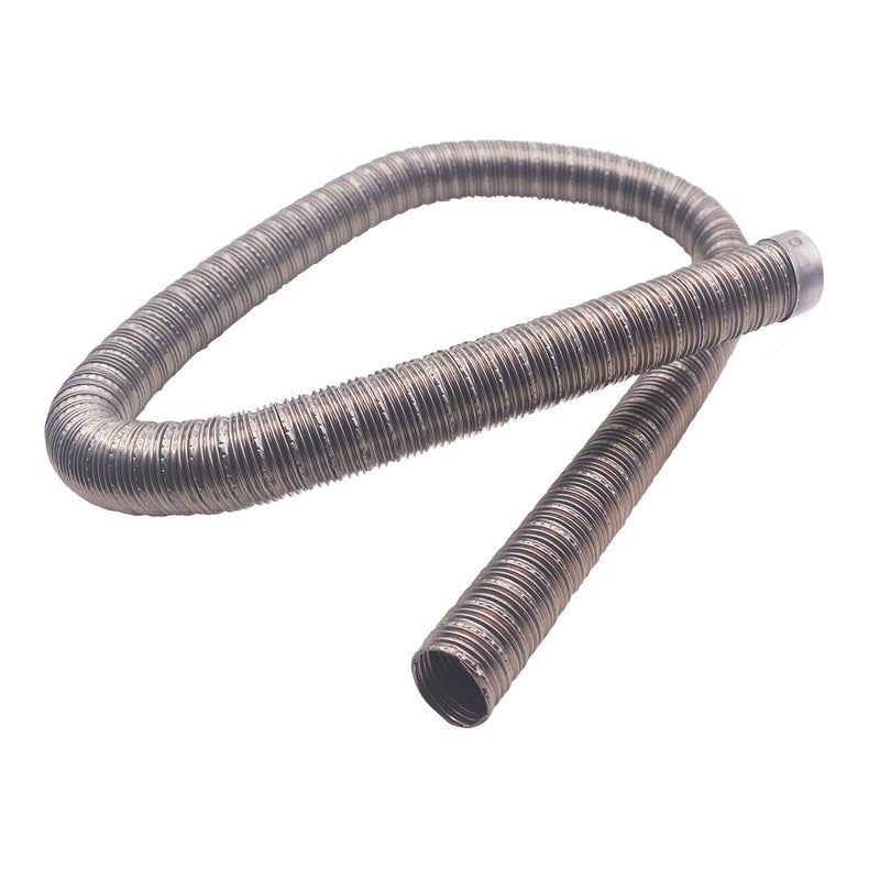 AIB2C 36061296 90394 Exhaust Pipe 24mm with Clamps Replace Webasto Eberspacher - Image 1